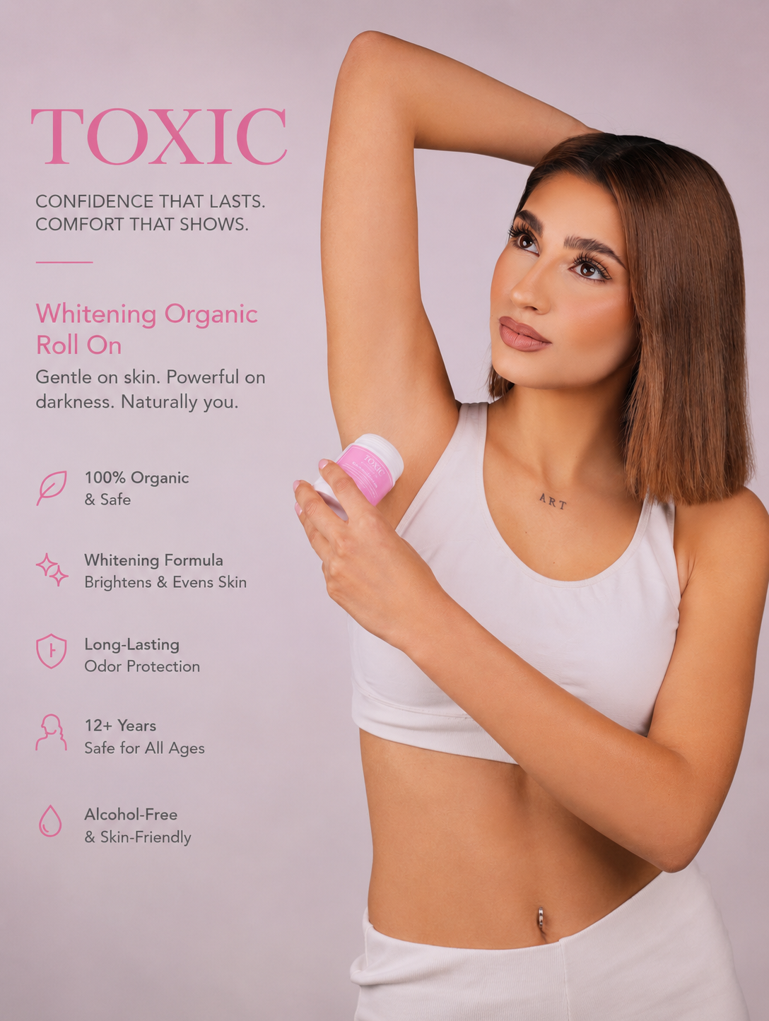 Toxic™ Organic Whitening Roll On