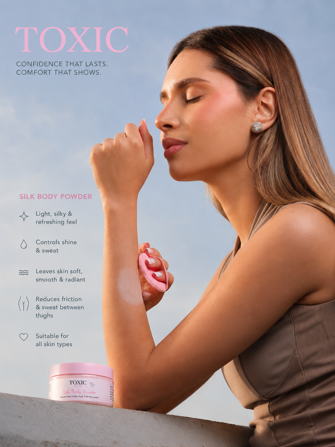Toxic™ Silk Body Powder
